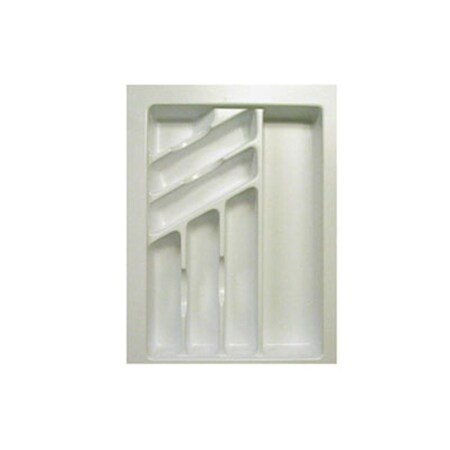 Vance V1321F W 10.38 in. - 13 in. Trim to Fit Flatware-White